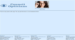 Desktop Screenshot of councilopticians.com